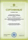 Сертификат за участие во всероссийском вебинаре "ФГОС.Особенности духовно-нравственного воспитания на всех уровнях общего образования" , Февраль 2017г. Сертификат за участие во всероссийском вебинаре "ФГОС.Особенности духовно-нравственного воспитания на всех уровнях общего образования" , Февраль 2017г.